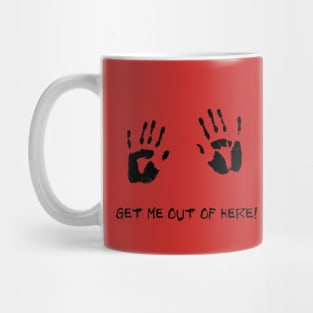 Happy Halloween Trick Or Treat Help Get Me Out Of Here Mug